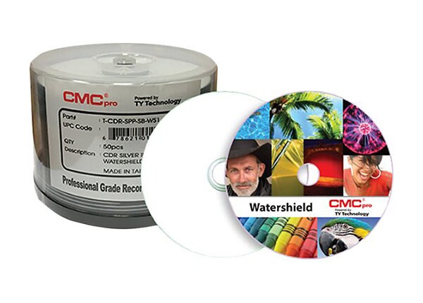 CMC Pro - CD-R x 50 - 700 MB - storage media