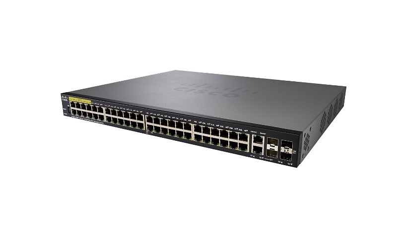 Cisco Small Business SF350-48MP - switch - 48 ports - managed - rack-mountable