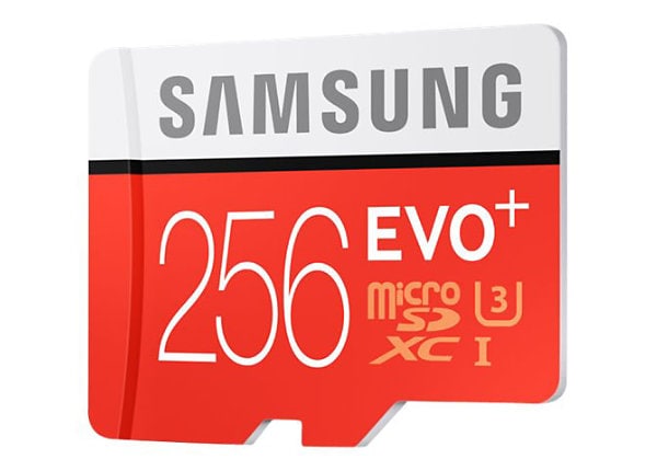 Samsung EVO+ MB-MC256DA - flash memory card - 256 GB - microSDXC UHS-I