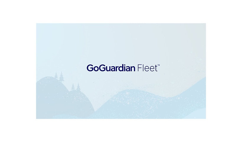 GoGuardian Fleet - subscription license (1 year) - 1-499 devices