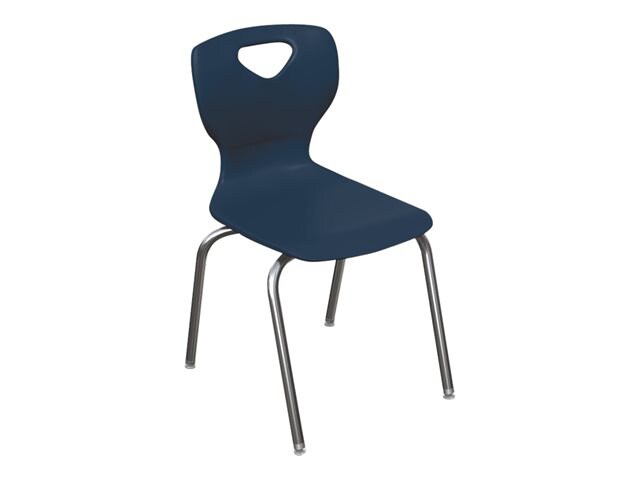 MooreCo Essential 4-Leg Stacking School - chair