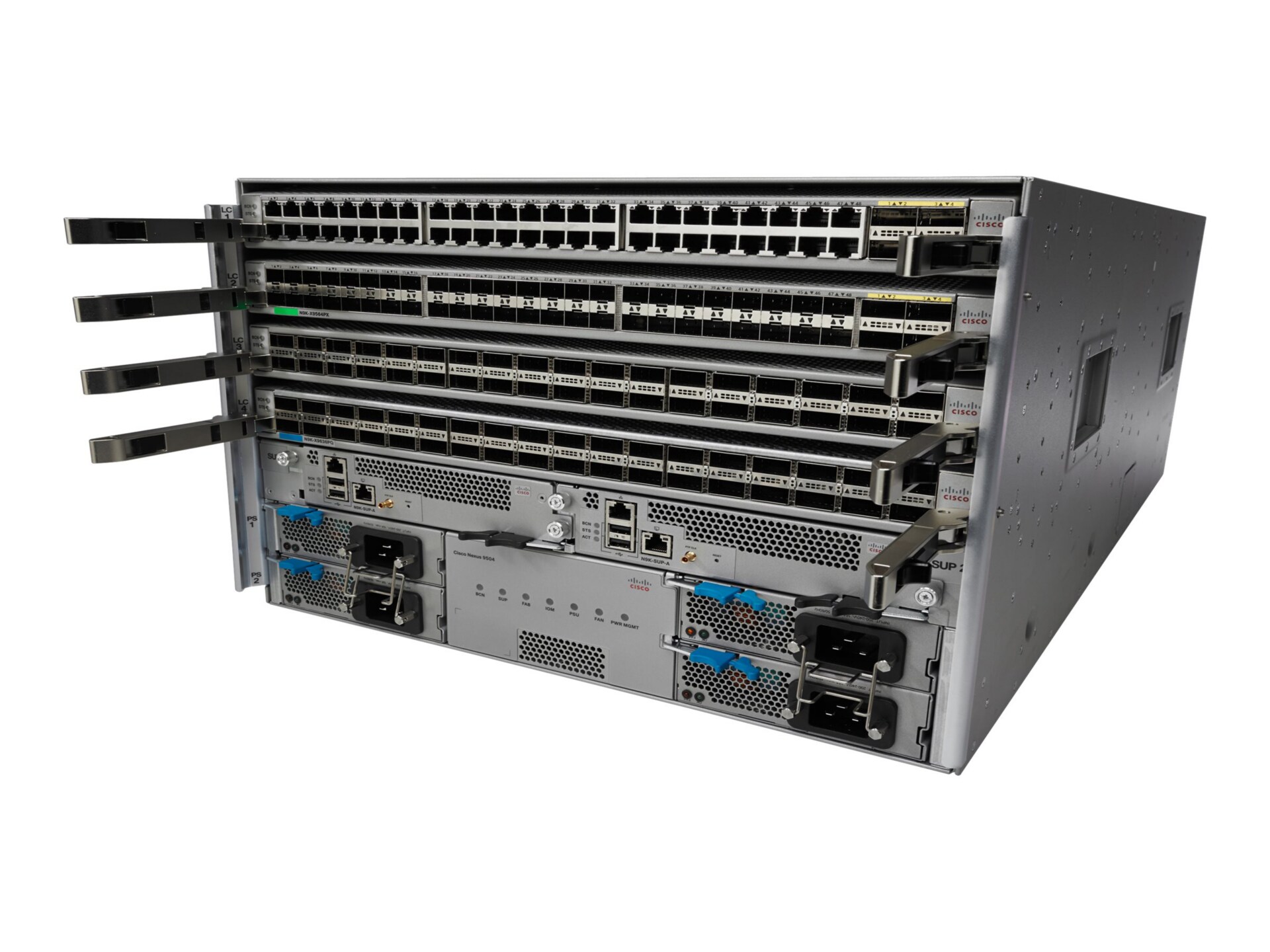 Cisco ONE Nexus 9504 - Bundle - switch - managed - rack-mountable - with Ci