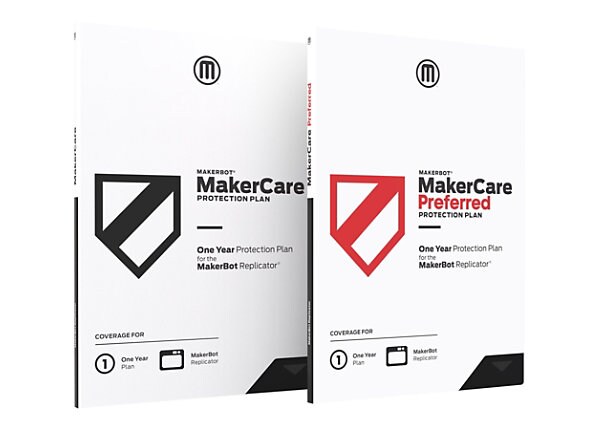 MakerBot MakerCare Preferred Protection Plan extended service agreement (renewal) - 1 year