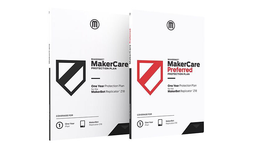MakerBot MakerCare Preferred Protection Plan extended service agreement - 1