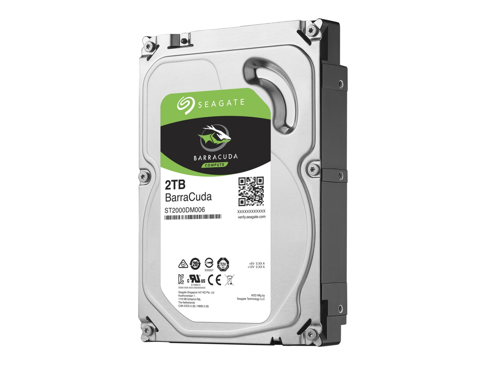 Seagate Barracuda ST2000DM006 - hard drive - 2 TB - SATA 6Gb/s