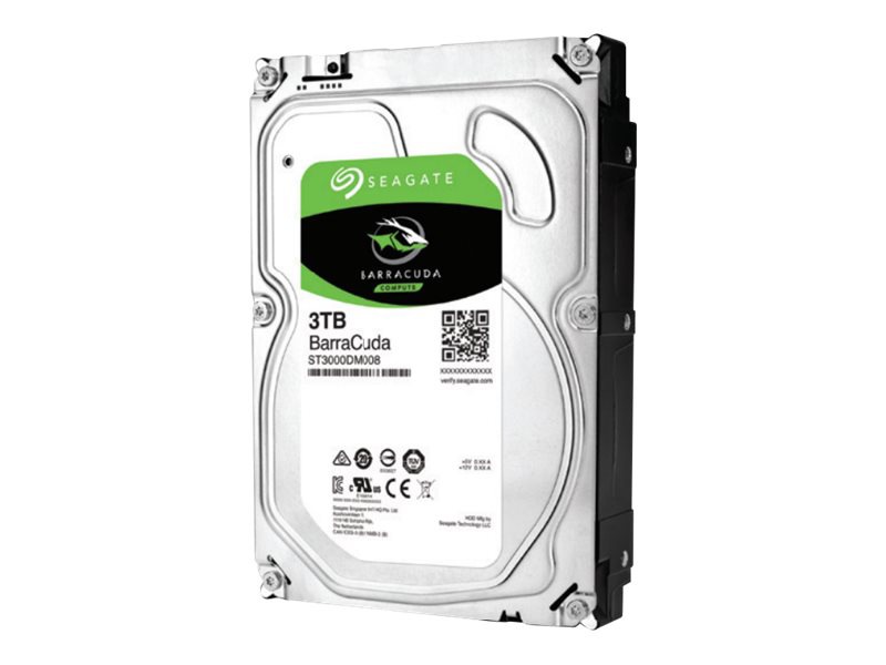 Seagate Barracuda ST3000DM008 - hard drive - 3 TB - SATA 6Gb/s