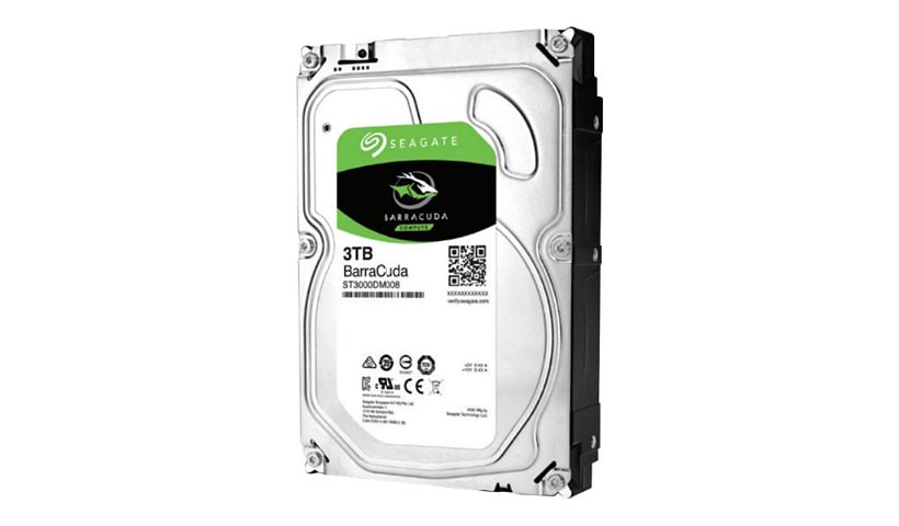 Seagate Barracuda ST3000DM008 - hard drive - 3 TB - SATA 6Gb/s