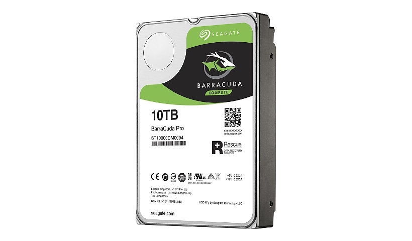 Seagate Barracuda Pro ST10000DM0004 - hard drive - 10 TB - SATA 6Gb/s