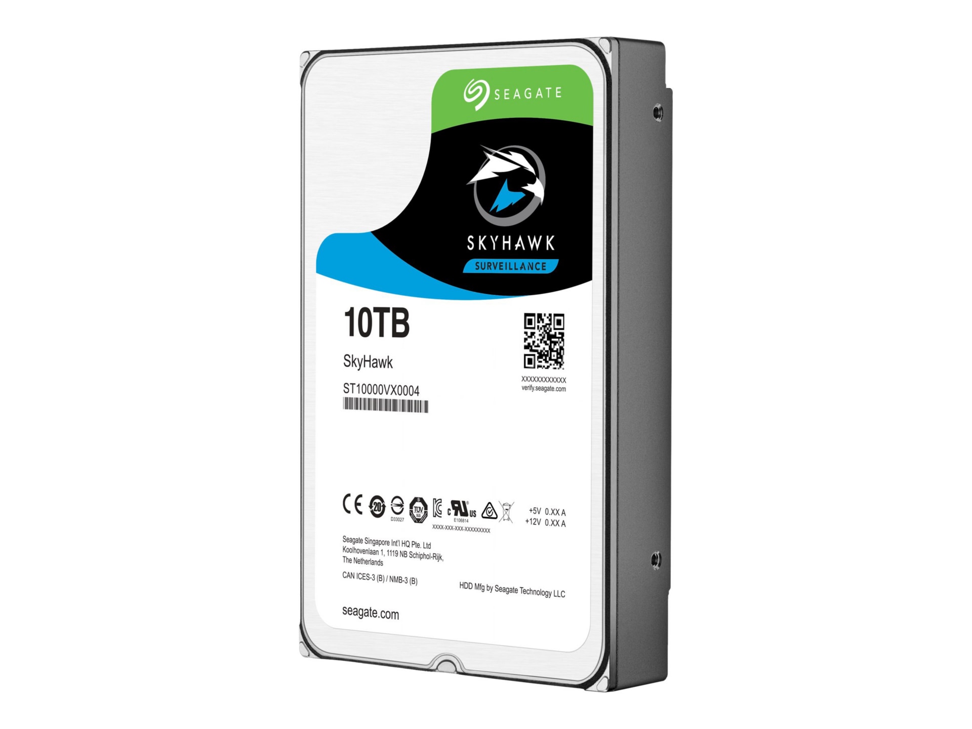 Seagate SkyHawk ST10000VX0004 - hard drive - 10 TB - SATA 6Gb/s