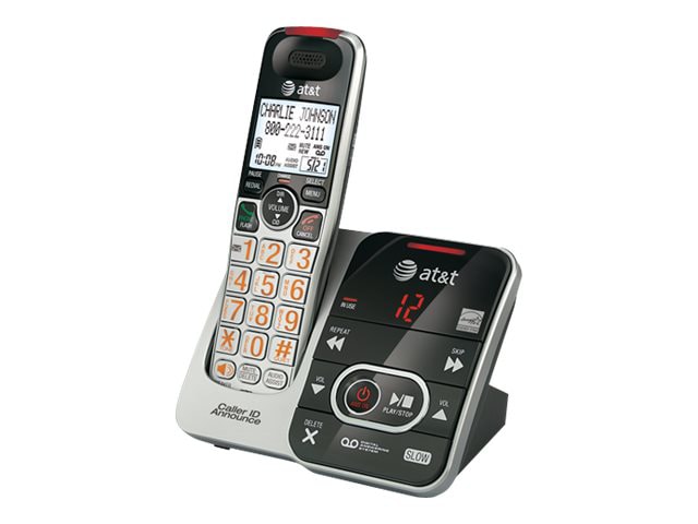 AT&T CRL32102 - cordless phone - answering system with caller ID/call waiting - 3-way call capability