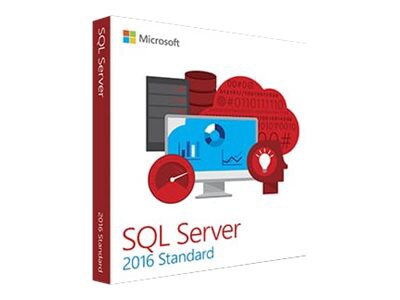 Microsoft SQL Server 2016 Standard - box pack - 1 server, 10 clients