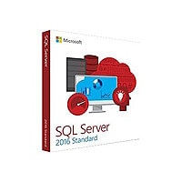 Microsoft SQL Server 2016 Standard - box pack - 1 server, 10 clients