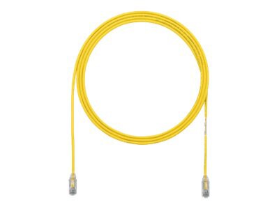 Cat 6 28 AWG UTP Copper Patch Cord, 4 ft, Yellow