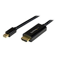 StarTech.com 15ft 5m Mini DisplayPort to HDMI Cable, 4K mDP to HDMI Adapter
