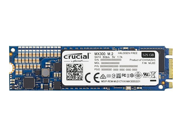Crucial MX300 - solid state drive - 275 GB - SATA 6Gb/s