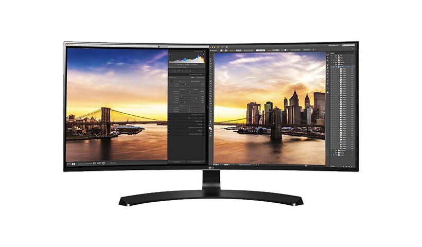 LG 34UC88-B - LED monitor - curved - 34"