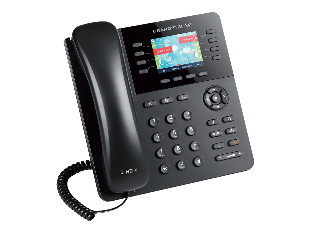 Grandstream GXP2135 - téléphone VoIP - avec Interface Bluetooth - (conférence) à quatre capacité d'appel