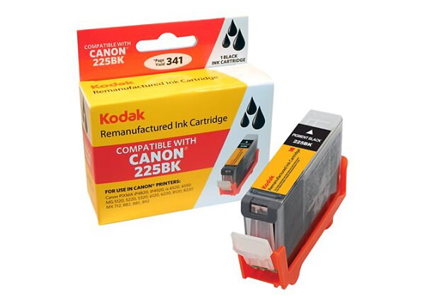 Kodak - High Yield - black - remanufactured - ink cartridge (equivalent to: Canon PGI-225)