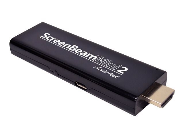 Actiontec ScreenBeam Mini2 - Wireless Display Adapter & Docking Station for Windows10 devices - Continuum Edition -