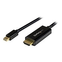 StarTech.com 10ft (3m) Mini DisplayPort to HDMI Cable, 4K 30Hz Video, Mini DP to HDMI Adapter/Converter Cable, mDP to