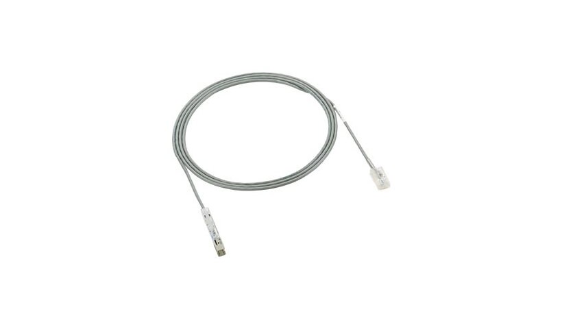 Panduit PAN-PUNCH 110 - patch cable - 3.3 ft - gray