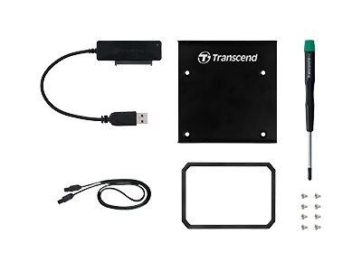 Transcend SSD Conversion Kit - storage controller - SATA 6Gb/s - USB 3.0