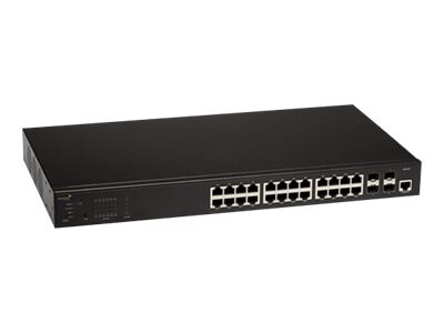 Aerohive Networks SR2324P - switch - 28 ports - managed - rack-mountable