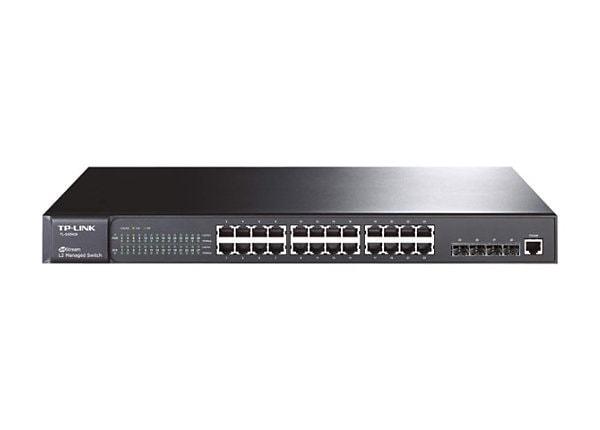 TP-LINK JetStream TL-SG5428 - switch - 24 ports - managed - rack-mountable