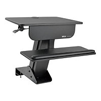 Tripp Lite Sit Stand Desktop Workstation Adjustable Standing Desk w/ Clamp