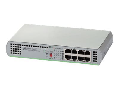 Allied Telesis CentreCOM AT-GS910/8 - switch - 8 ports - unmanaged