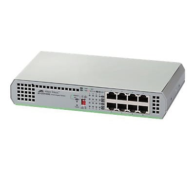 Allied Telesis CentreCOM AT-GS910/8 - switch - 8 ports - unmanaged 