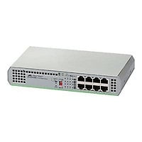 Allied Telesis CentreCOM AT-GS910/8 - switch - 8 ports - unmanaged