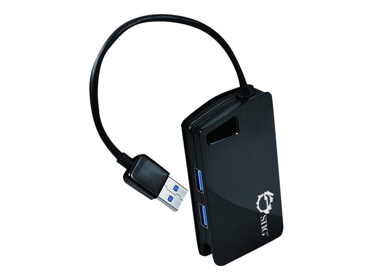 SIIG SuperSpeed USB 3.0 4-Port Hub - hub - 4 ports