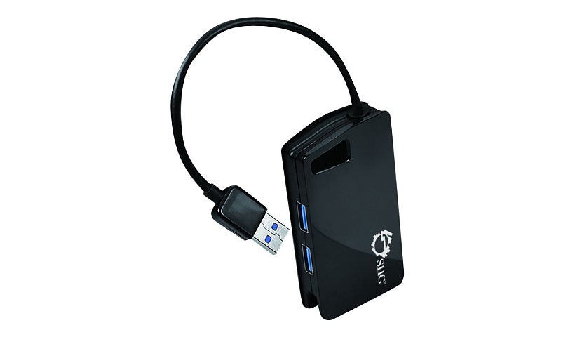 SIIG SuperSpeed USB 3.0 4-Port Hub - hub - 4 ports