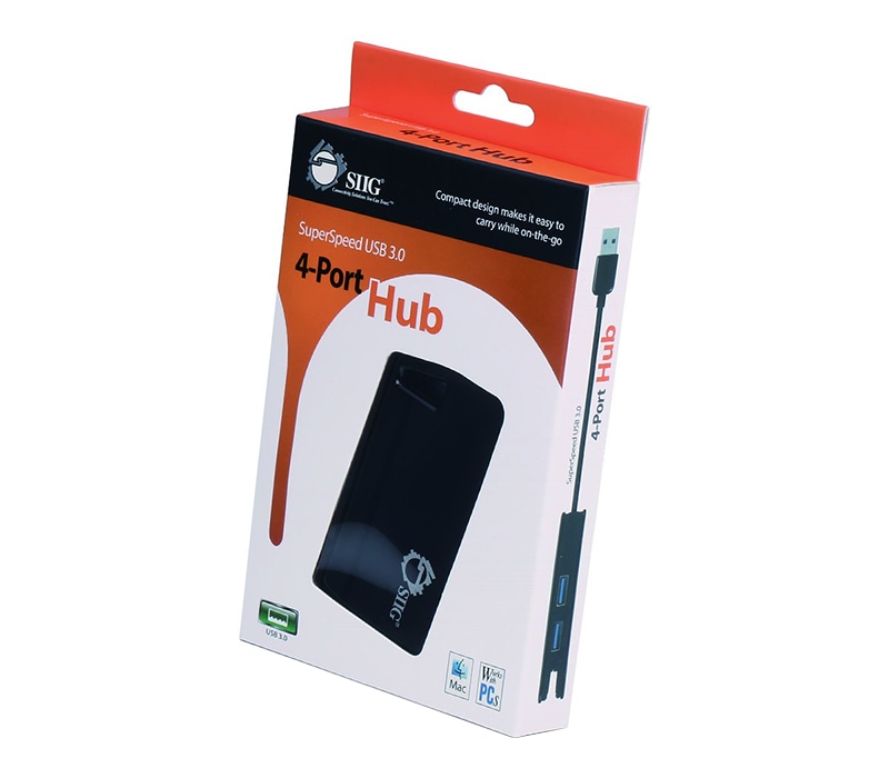 SIIG SuperSpeed USB 3.0 4-Port Hub - Thumbnail 5