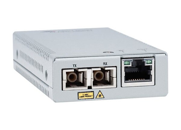 Allied Telesis AT MMC200/SC - fiber media converter - Fast Ethernet