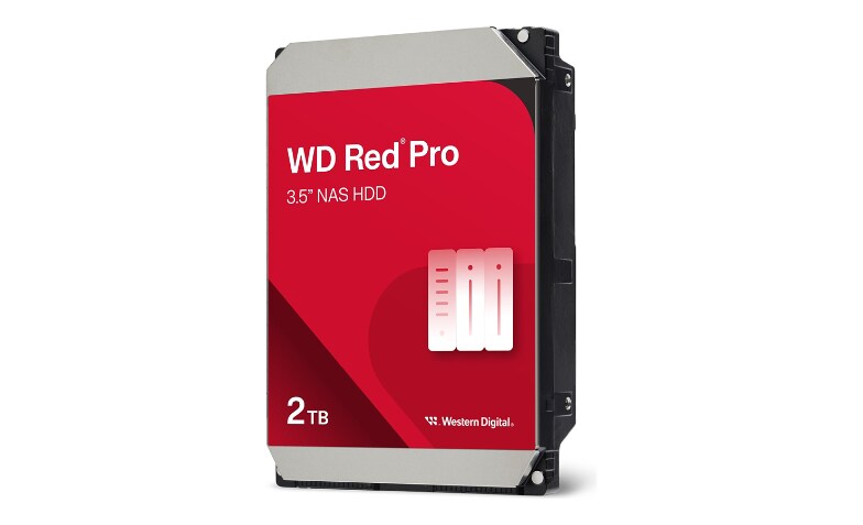 vente Tremble Spiller skak WD Red Pro WD2002FFSX - hard drive - 2 TB - SATA 6Gb/s - WD2002FFSX -  Internal Hard Drives - CDW.com