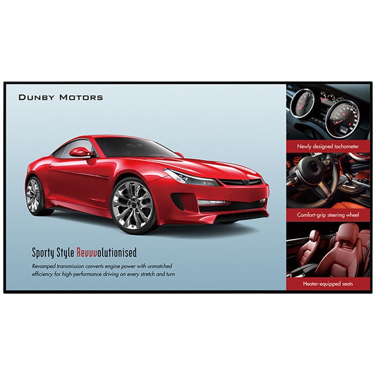 Sharp 80" Commercial 4K UHD Display