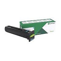 Lexmark - Extra High Yield - cyan - original - toner cartridge - LCCP, LRP