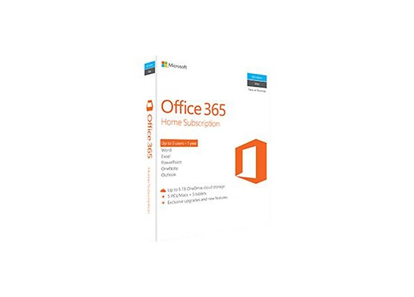 MS OFFICE 365 HOME ENG SUB 1Y