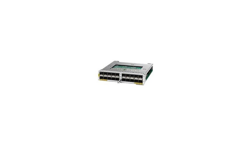 Cisco 20-port 1-Gigabit Ethernet Modular Port Adapter - expansion module -