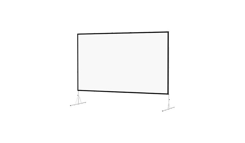 Da-Lite Fast-Fold Deluxe Screen System HDTV Format - projection screen with heavy duty legs - 188" (188.2 in)