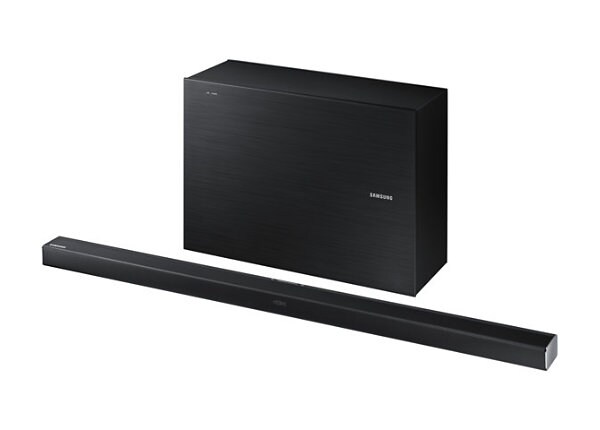 Samsung HW-J650 - sound bar system - for home theater - wireless