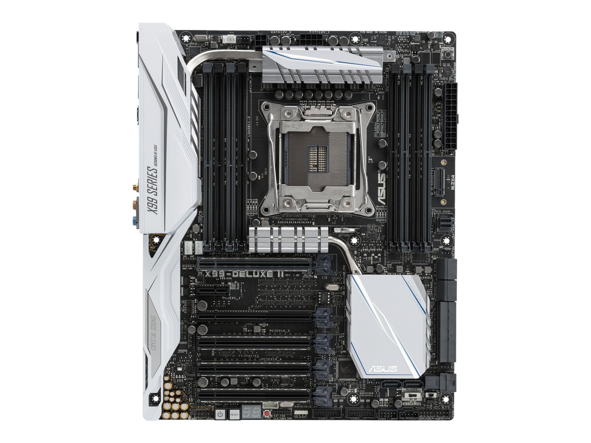 ASUS X99-DELUXE II - motherboard - ATX - LGA2011-v3 Socket - X99