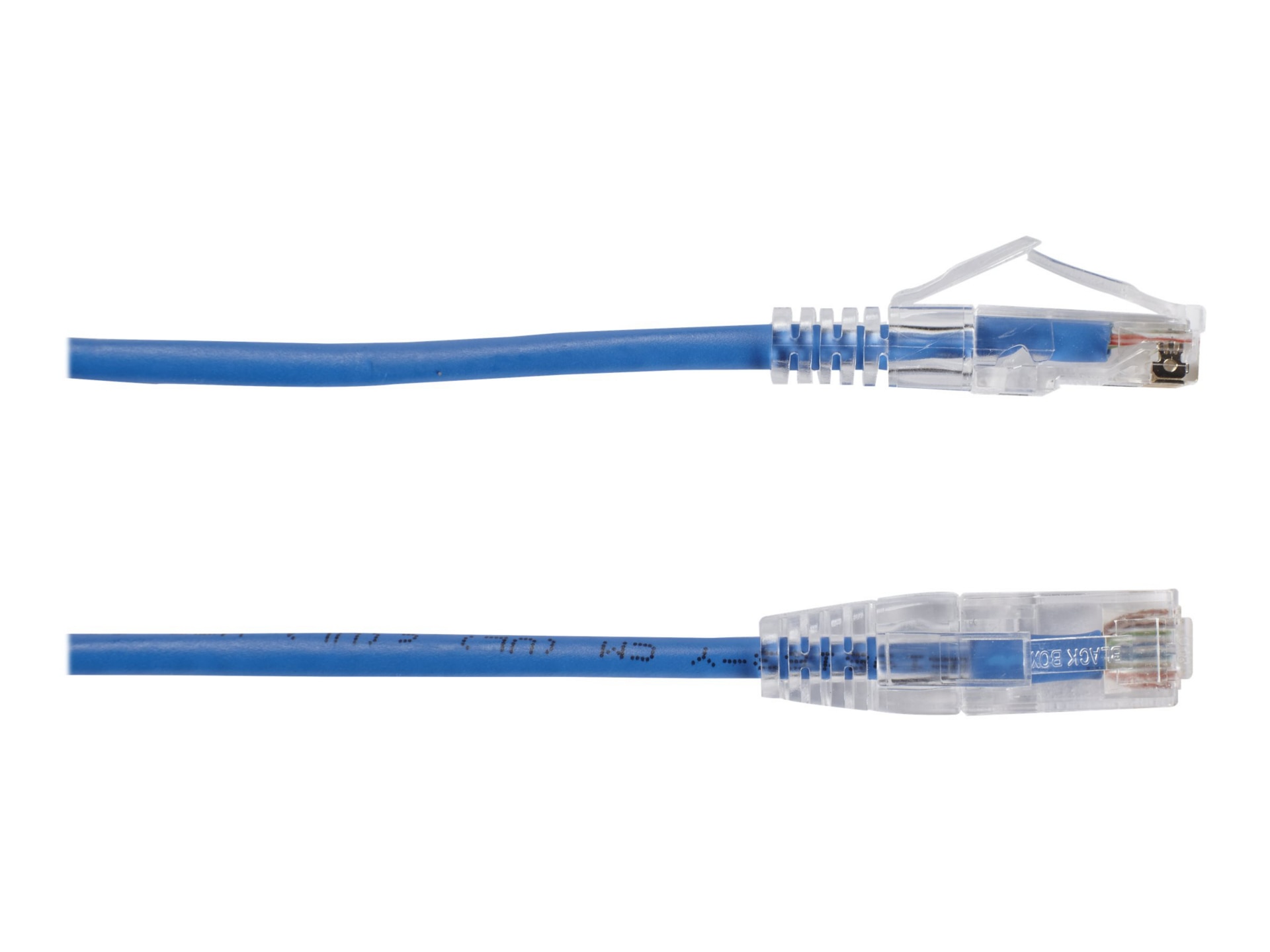 Black Box Slim-Net patch cable - 5 ft - blue