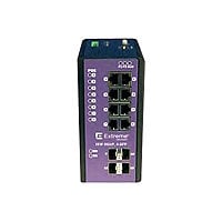 Extreme Networks ExtremeSwitching Industrial Ethernet Switches ISW 8GBP,4-SFP - switch - 8 ports - managed