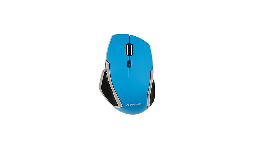 Verbatim Deluxe - mouse - 2.4 GHz - blue