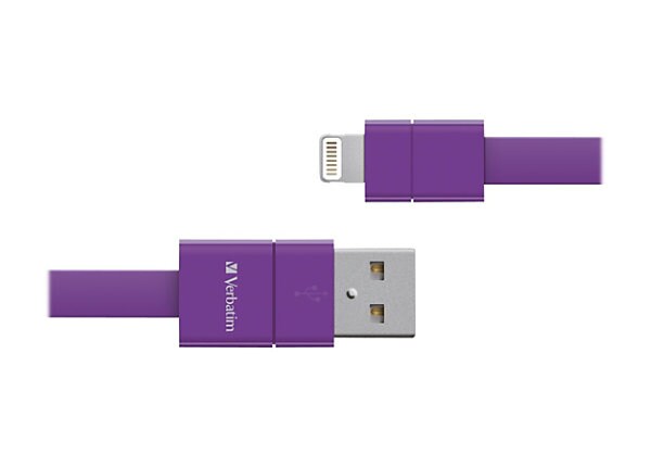 Verbatim Sync & Charge Lightning cable - Lightning / USB - 17.8 cm