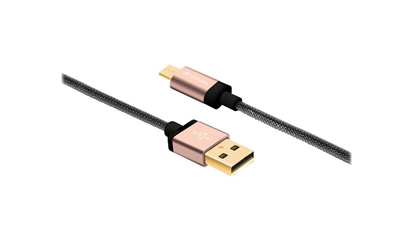 Verbatim Sync and Charge - USB cable - USB to Micro-USB Type B - 1.19 m