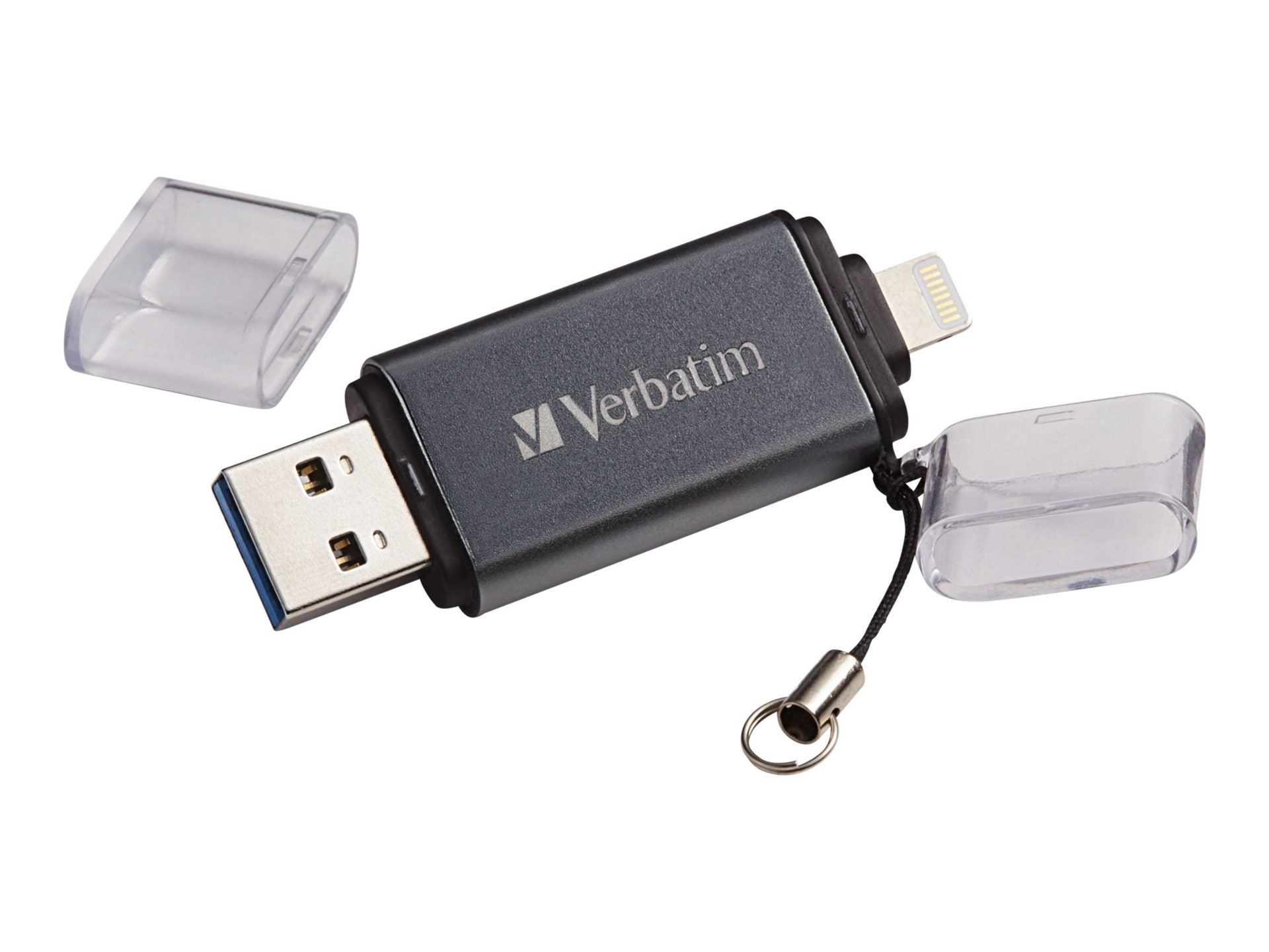 Verbatim Store 'n' Go Dual USB Flash Drive for Lightning Devices - USB flas